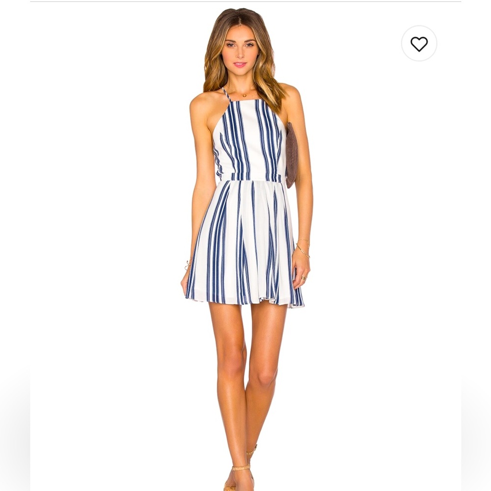 Lovers and Friends Nautical Striped Dress XS
